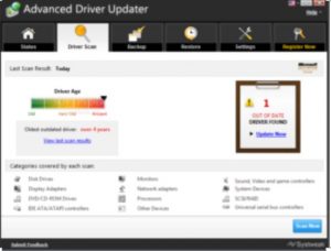 Advanced driver Updater Key Crack
