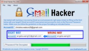 Gmail Hacker / Gmail password Hack Tool