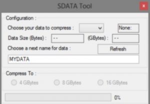 SData Tool Double Your USB Or SD Card Space