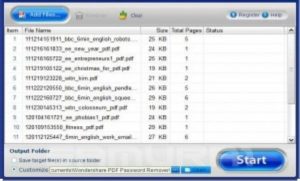Wondershare PDF password Remover Full License Key