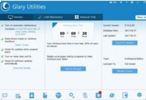 Glary Utilities Pro 5 Serial Key Crack Latest Download
